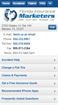 Mobile Screenshot of floridainsmarketers.com